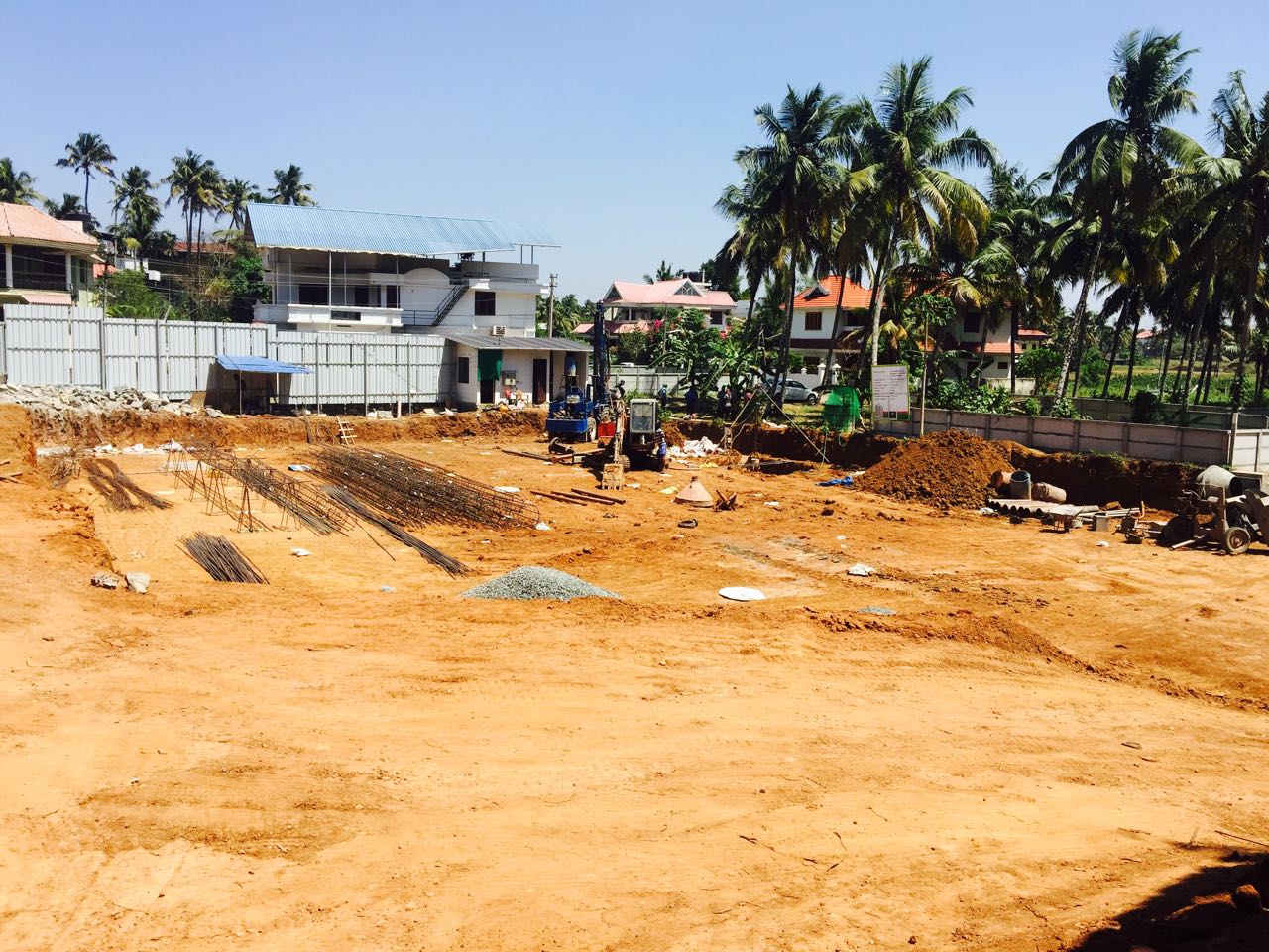 Piling Work has Started at Gratia Site